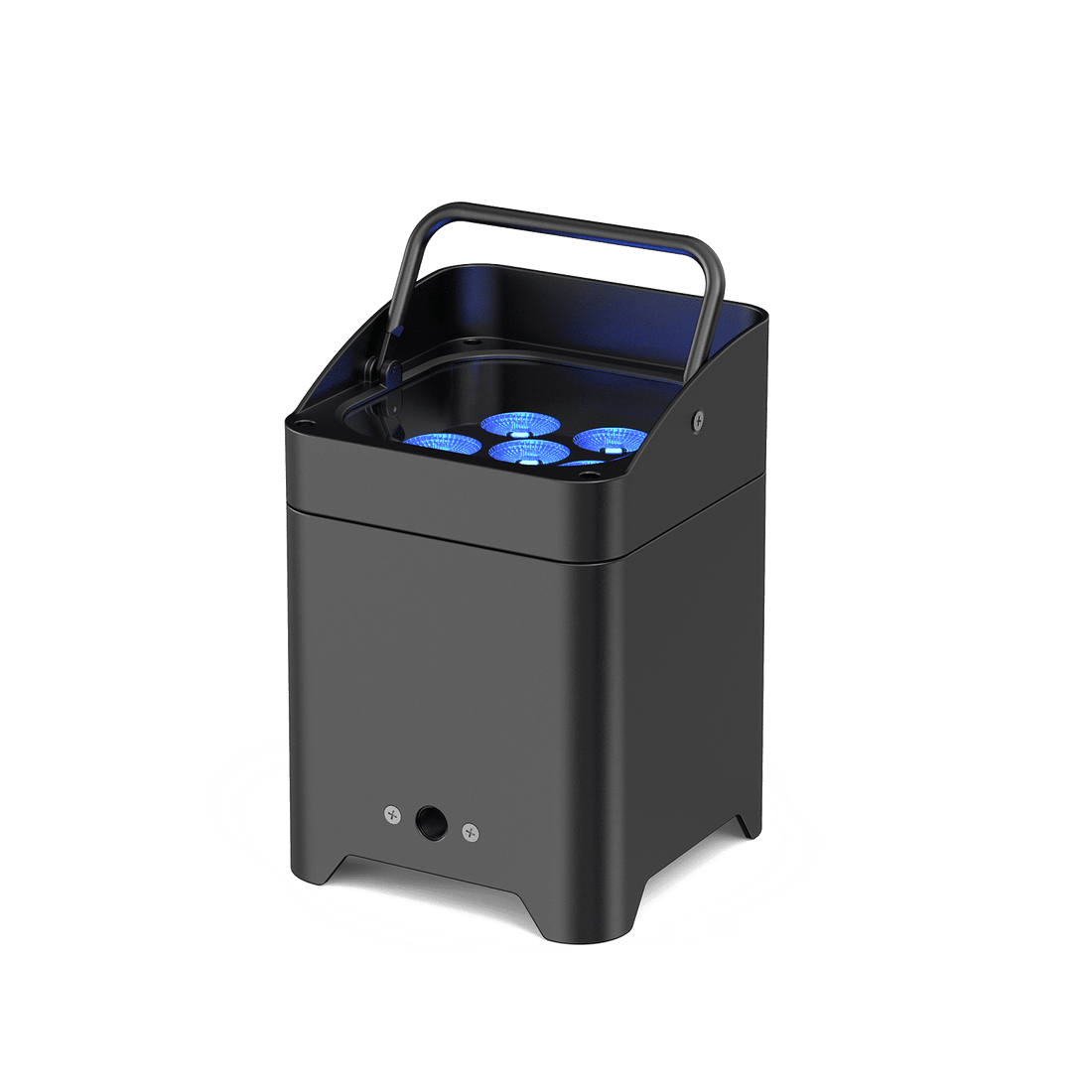 UKING ZQ01528 MOBILEPWR™ battery-powered PAR light with blue LEDs