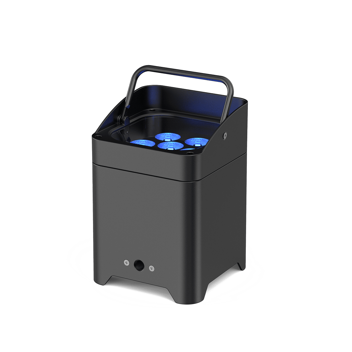 UKING ZQ01528 MOBILEPWR™ battery-powered PAR light with blue LEDs