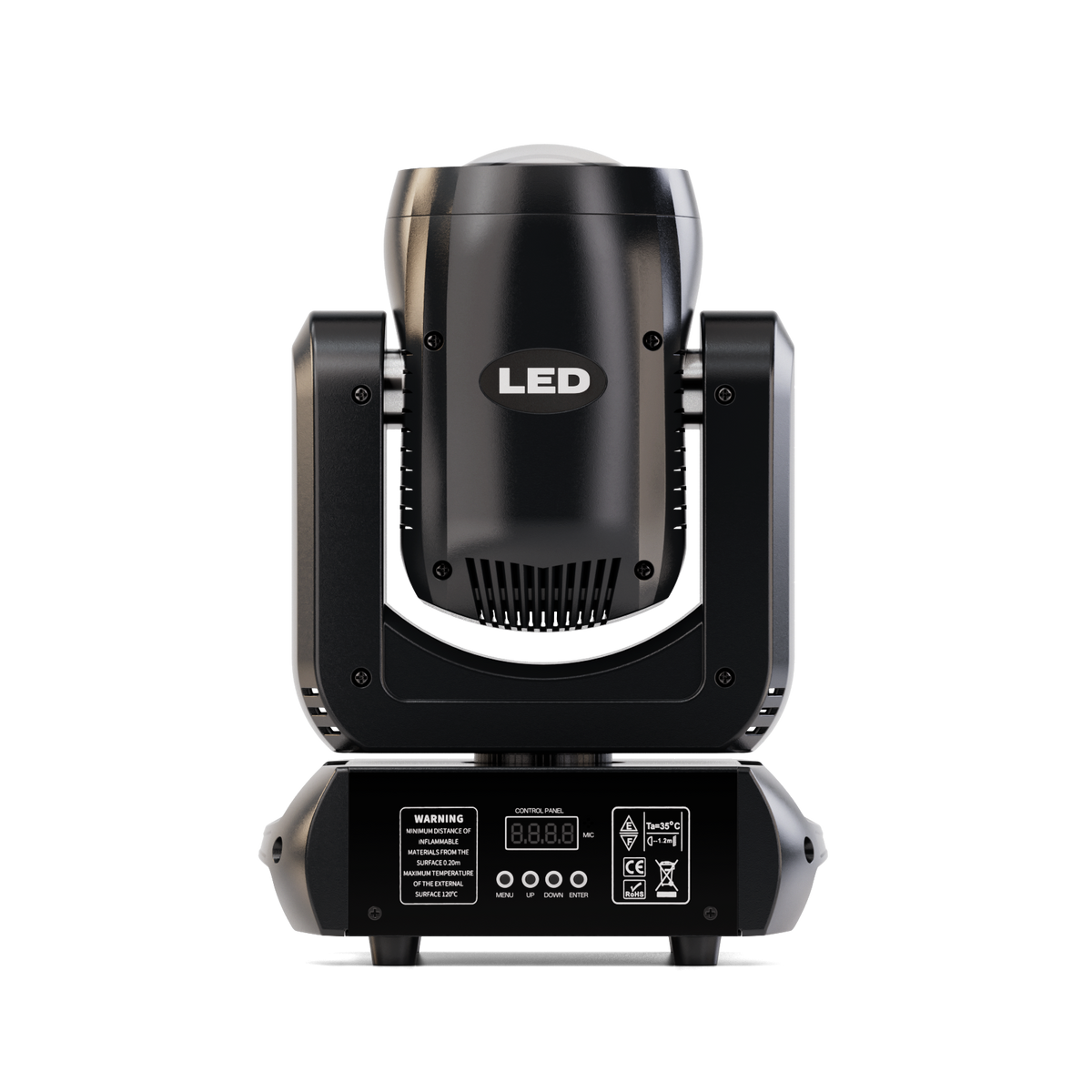 Back view of ZQ02341 moving head light
