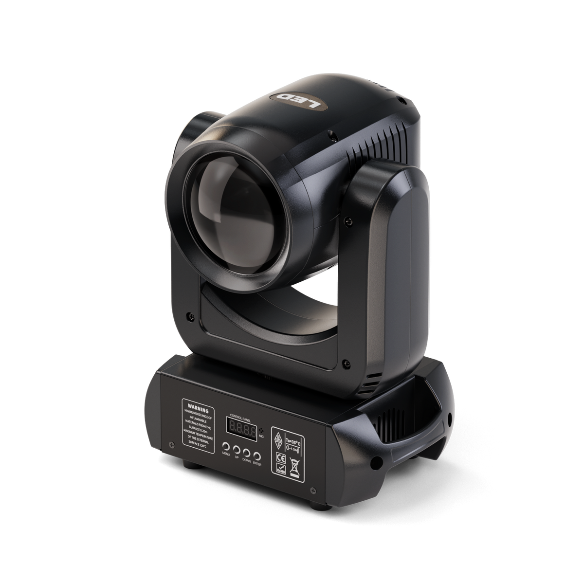 Angled view of ZQ02341 moving head light