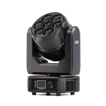ZQ02356 moving head light with seven front lenses