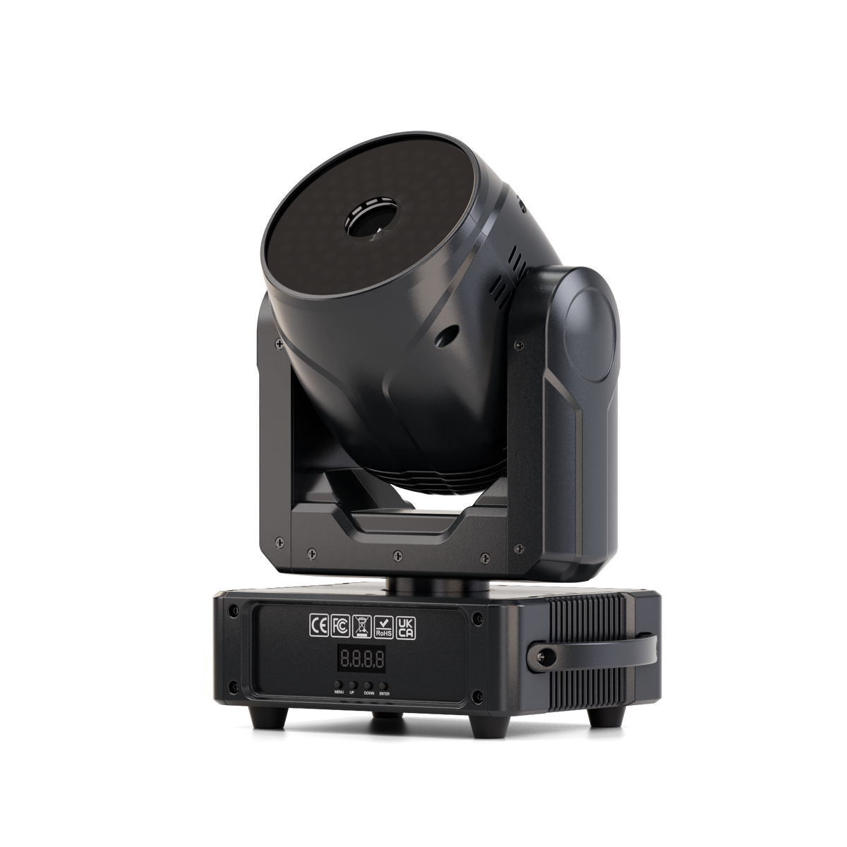 ZQ02622 moving laser light front angled view