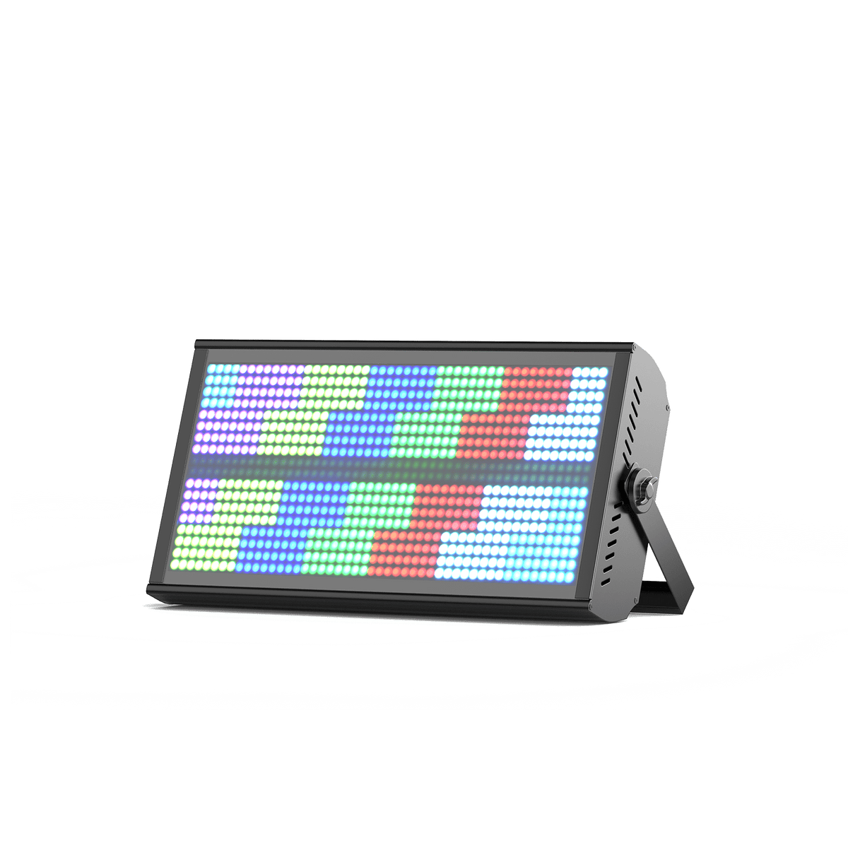 UKING ZQ06121 Retro stage light with 768 RGB SMDs and 96 white LEDs, featuring dynamic patterns.