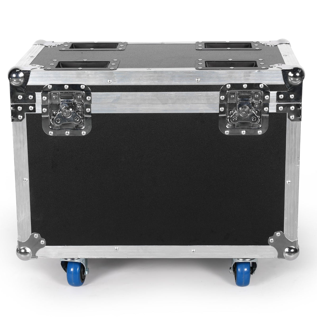 UKING ZQ02253/ZQ02103 small flight case with wheels and metal hardware.